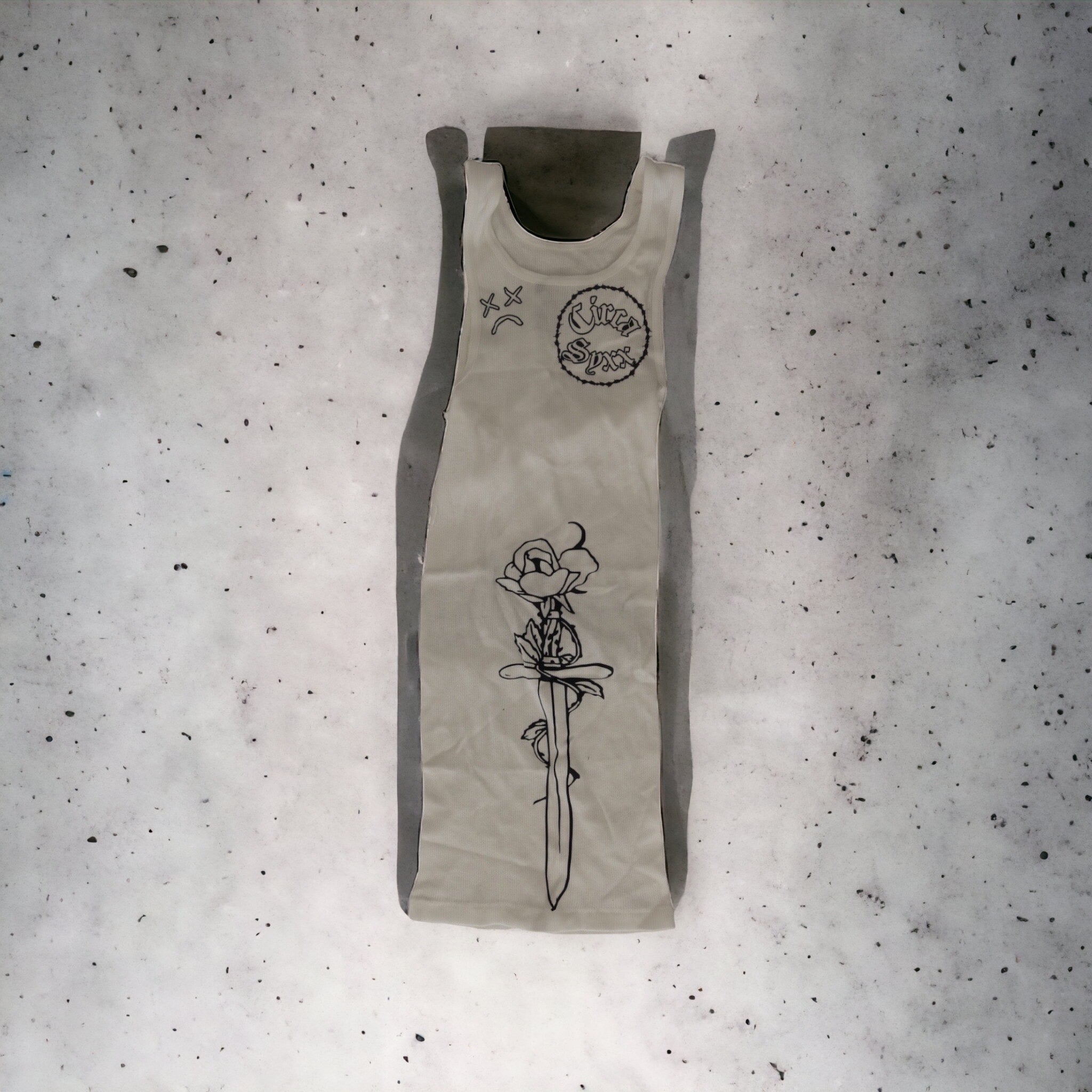 Circa White Beater Dress